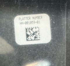 Zebra MP7001 Scanner Scale Platter w/ Sapphire Glass – Long HN-001059-01 – *NEW*