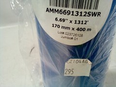 ThermaMark Standard Wax Resin Ribbon, AMM6691312SWR 6.69″ x 1312’/170mm x 400m