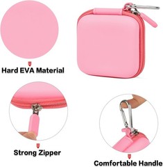 Pink Hard EVA Chip Card Reader Case – Lightweight & Water-Resistant Protection
