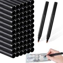 60 Count Counterfeit Bill Detector Pen Set – Essential Cash Protection Tool