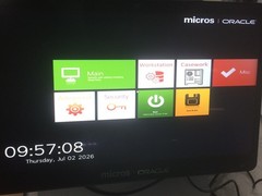 Oracle Micros Workstation 625X Intel Celeron 4305UE 2.0 GHz 8 GB 128 NVMe Win 10