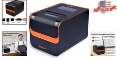 Portable POS Printer with 203 dpi & Auto Cutter – Ideal for Retail & Restaurants