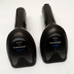 Lot Of 2 Datalogic Gryphon GBT4500 Barcode Scanner BK-HD-WLC Same As Pictures