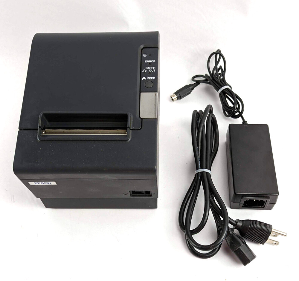 Epson M129H (TM-T88IV) Thermal Receipt Printer RS-232 w/ Power Supply – Tested