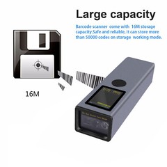 2D 1D QR Barcode with TFT Screen 3 in 1 & & P9E4