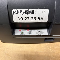 Epson TM-U220B M188B Point Of Sale Kitchen Receipt Printer Ethernet