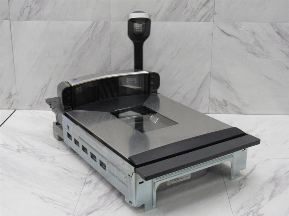 Datalogic Magellan 9800i In-counter Grocery Scale Scanner 9806 + Top Down Reader