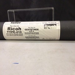 Box Of 4 Ricoh Type 410 Standard Yield Black Toner Cartridges
