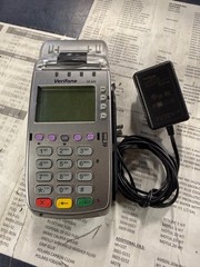 Verifone VX520 Credit Card Terminal – Used – Power Supply Included – 40 + Ship