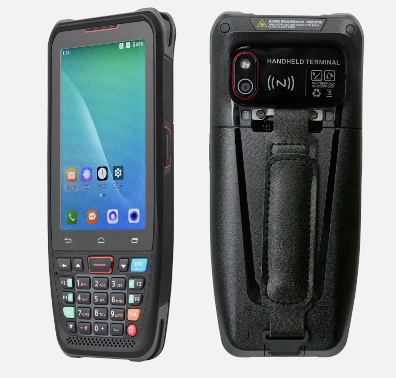 Handheld POS Android 10.0 PDA Terminal 1D/2D/QR Barcode Scanner Support 2/3/4G