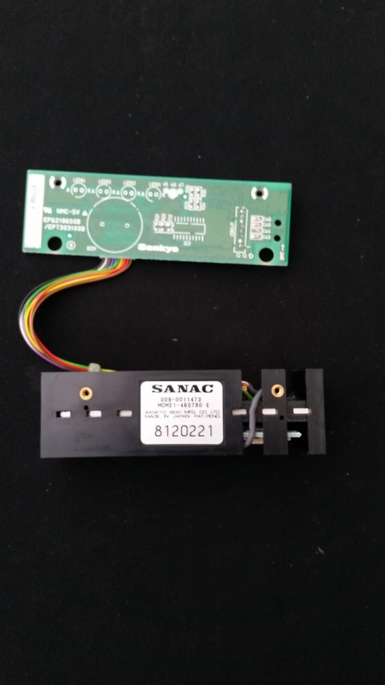 NEW SANKYO SEIKI 8120221 SWIPE ATM CREDIT CARD READER SCANNER SANAC 009-0011473