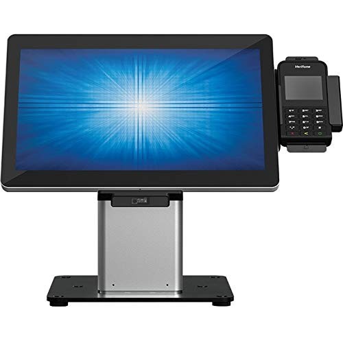 Elotouch E514693 Slim Desk Mount for Touchscreen Monitor Black Silver