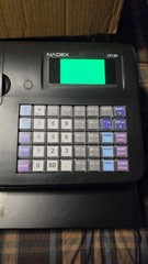 Nadex CR180 Electronic Cash Register, Steel Cash Drawer,