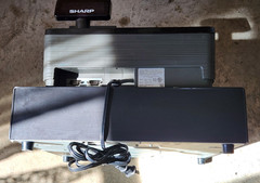Sharp XE-A507 Electric Cash Register With Drawer NO KEY TESTED Business Black