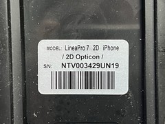 LineaPro 7 2D iPhone /2D Opticon Barcode Scanner WITH Unlocked 64GB iPhone SE