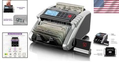 Precise Dollar/Euro Bill Counter with Multiple Functions
