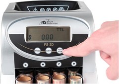Reliable High-Speed Coin Counter with Large Hopper Ideal for Homes & Businesses