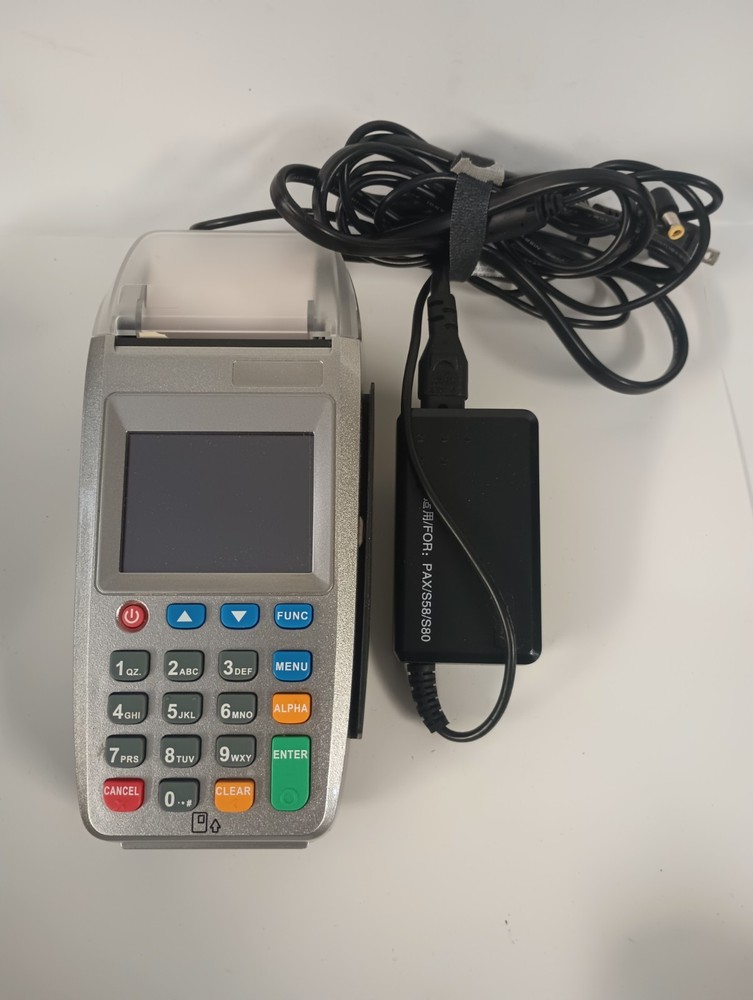 Pax S500 Credit Card Machine Terminal Machine with Charger Read