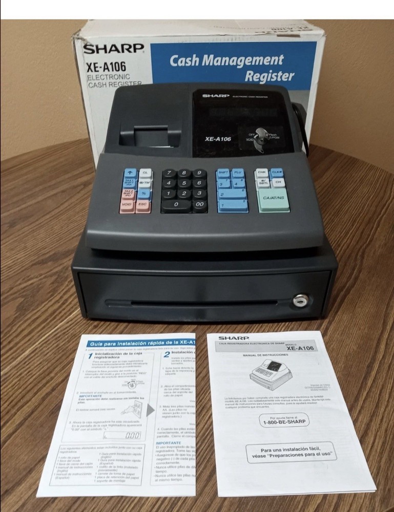Sharp XE-A106 Electronic Cash Register