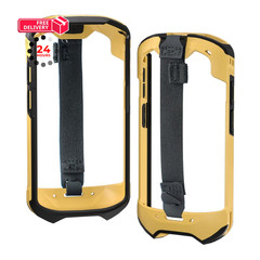 TC51 TC52 TC56 TC57 TC510K Case with Hand Strap – Black-Yellow Blend