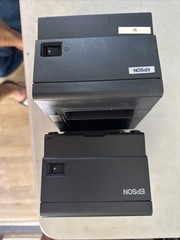 2 EpsonThermal Receipt Printers 1 Model M129H And 1 Model M244A READ