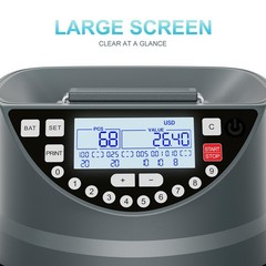 Aneken Coin Counter and Sorter with TFT Display – Accurate Sorting Machine fo…