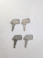 LOT OF 6 CASH REGISTER KEY’S TEC 1,2,3,4, TEC MGR 2303, TEC R 410