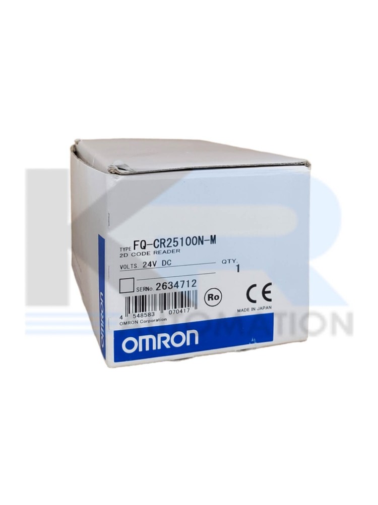 NEW Omron FQ-CR25100N-M 2D Code Reader Short Distance 32-380mm View 29-300mm