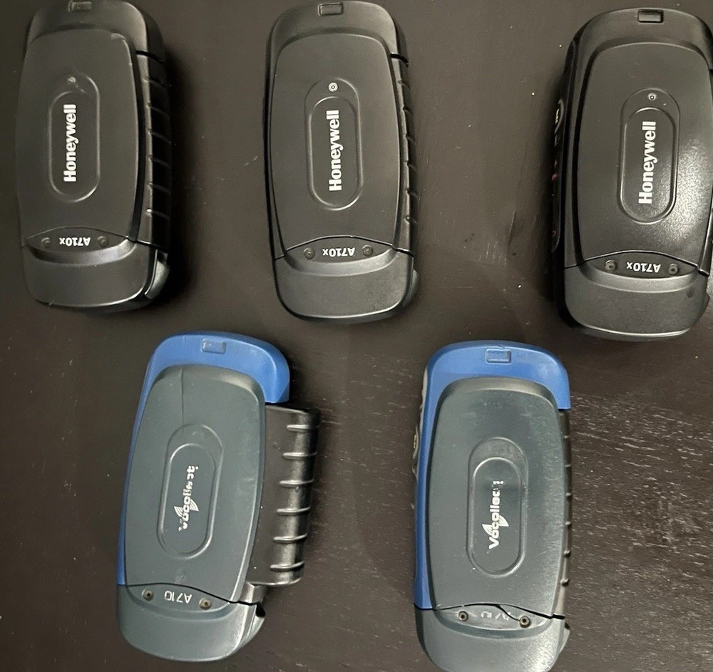 Honeywell Vocollect A710X Wireless Lot of 5 Parts & Accessories Batteries