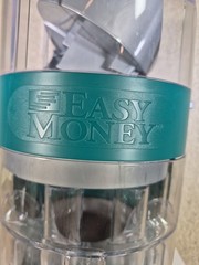 Vtg 90’s Magnif Easy Money 2 Ultimate Motorized Coin Bank Sorter w/ AdapterWorks