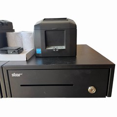 Star TSP650II Thermal POS Receipt Printer w PS Bluetooth + Star Cash Drawers Lot