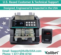 KBC-3000 Money Counter with UV/IR Detection – 1,200 Notes/Min Precision Count