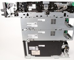 Fujitsu Scalable Recycler w/ (2) Recycling Stackers, Cash Box, and Top Module