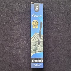 Counterfeit Money Detector Pens 2-Pack, Money Marker Bill Detection
