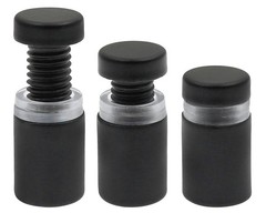 12 tornillos de acero inoxidable de 1/2″ x 0,78″, para montaje en pared.