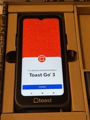 Toast Go 3 POS TG310 Handheld Mobile Computer Device W/ Charger
