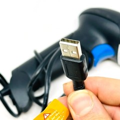 NetumScan NSL6-S Handheld Wireless CCD Barcode Scanner with USB Cable and Stand
