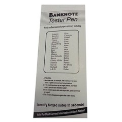 CVT 2in1 Mini Counterfeit Money Dollar Bill Detector & Tester Pen Fake Currency