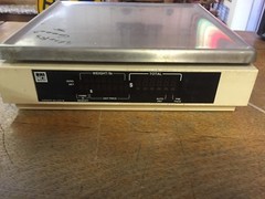 National Controls Commercial Electronic Scale Model 3400 ~ Used ~ Works Fine!
