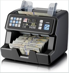 Aneken AL-195 M2 Ultra Money & Bill Counter w/ Value Counting for USD/EUR/CAD