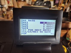 Sharp XE-A507 Electric Cash Register With Drawer NO KEY TESTED Business Black