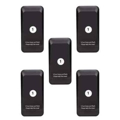 Retekess 5 Black Replacement Buzzer For TD157 Restaurant Pager System Food Truck