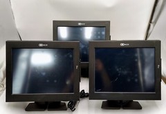 LOT OF 3 NCR 15″ Touchscreen POS Terminal 7754-XXXX-YYYY