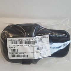 Lot of 5 Zebra Soft Holster Black SG-TC7X-HLSTR1-02 Genuine OEM Scanner Holster