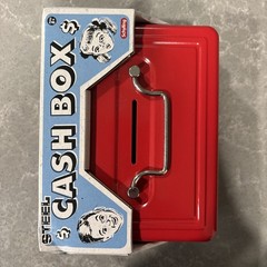 Steel Cash Box with Double Locks Combination & Key New