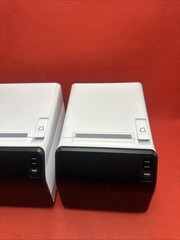 Lot Of 2 POSBANK A11 PRIME Thermal Receipt Printer (NO POWER CORD/UNIT ONLY)