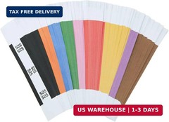 300 Pack Self Adhesive Currency Straps Money Bands for Bills Wrappers Sorting US