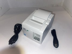 Star TSP100II Thermal POS Receipt Printer USB with Power Cord 143IIU Very Clean
