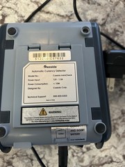 Cassida Instacheck Automatic Currency Detector Turns On Then Goes Blank