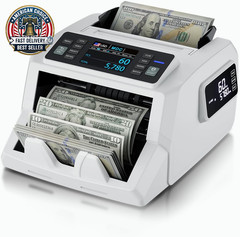N71 Money Counter Machine Mixed Denomination, Dual-Display Mixed Denomination Va